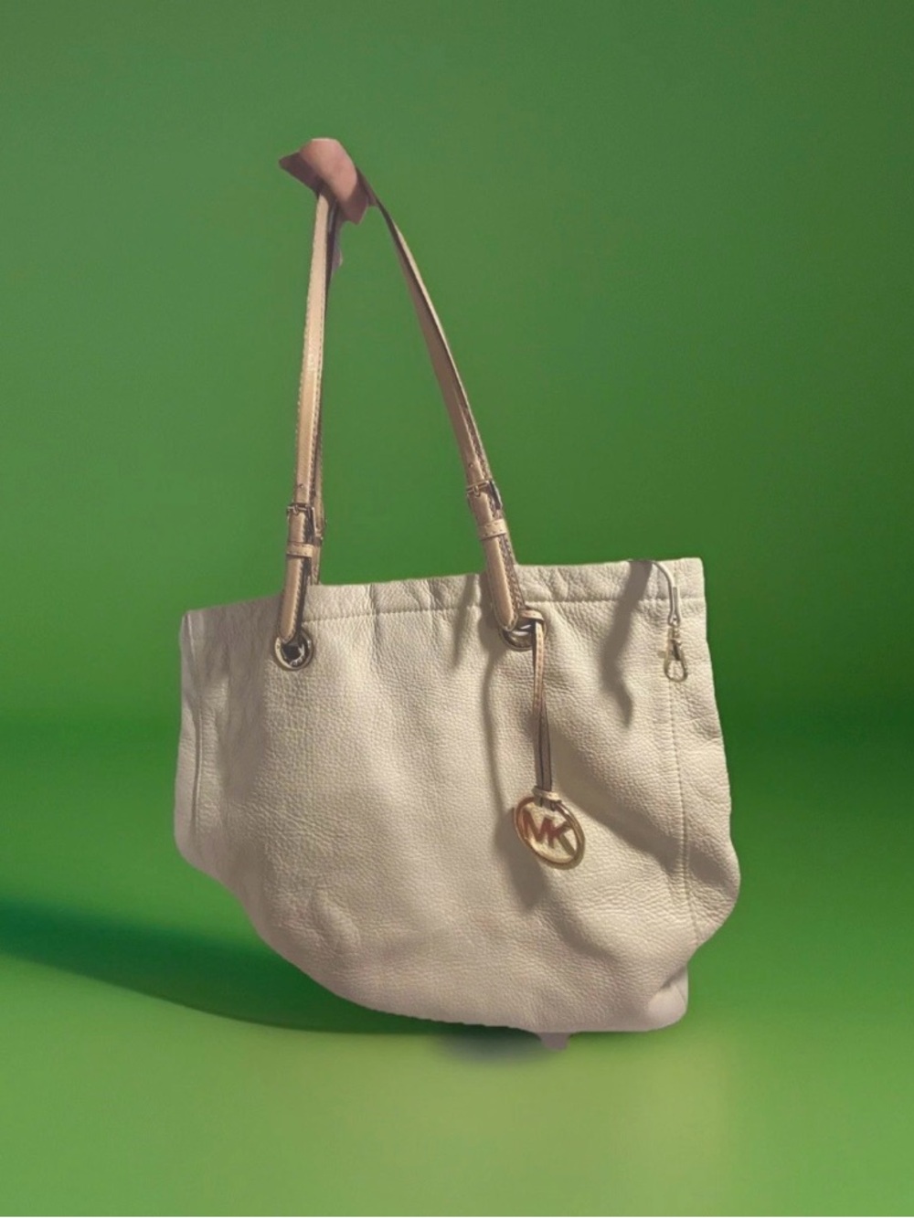 Michael Kors Jet Set Tote  soft Tan Leather.  Excellent.